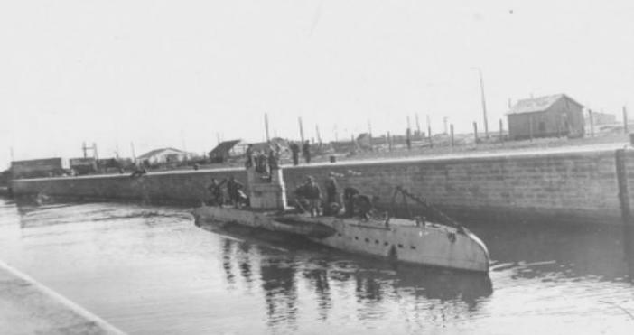 Германска подводница от Първата световна война беше открита край бреговете