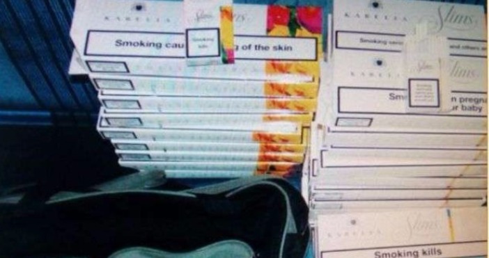 Снимка Пресцентър МВРСлужители на РУ Свиленград разбиха контрабанден канал за цигари