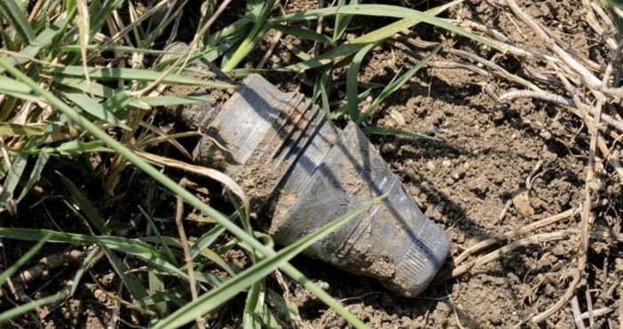 Снимка БулфотоОткриха снаряд в Казанлък Боеприпасът е намерен по време