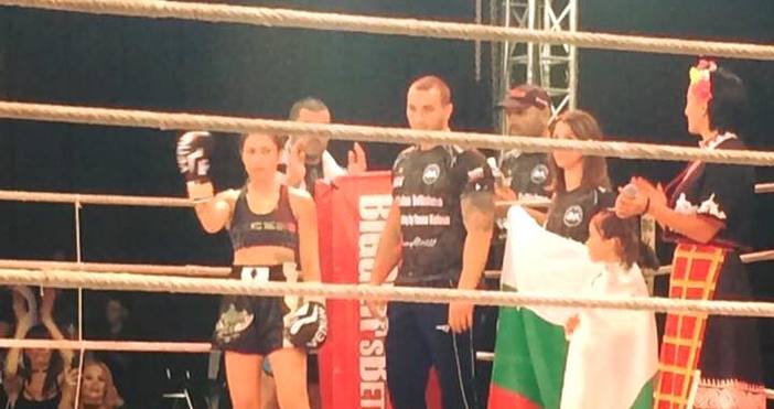 Варненската състезателка на Боил Пламена Димова логично изпадна във възторг