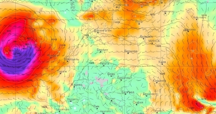 В следващите няколко дни времето у нас и в Централна