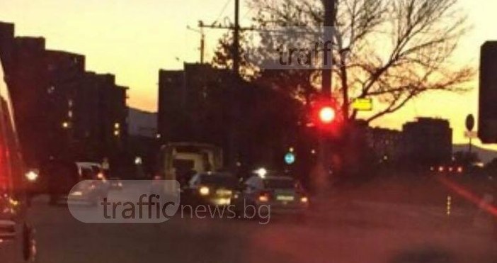 Снимка TrafficNews bg Пешеходка е била блъсната докато пресича пътното