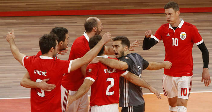 Варненският волейболист Мирослав Градинаров и тимът на Бенфика Лисабон стартираха