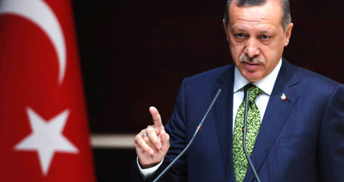 Турският президент Реджеп Тайип Ердоган е заснет на видеоклип да
