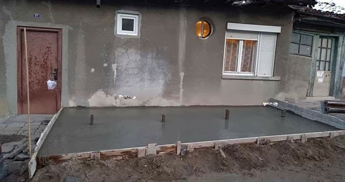 Снимка ДарикСемейство от Велико Търново осъмна със строителна площадка точно