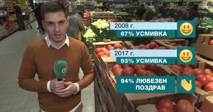 Обслужването у нас се подобрява През последната година в 94