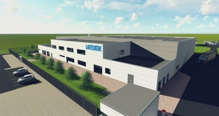 Заводът за самолетни части който Latecoere започна да строи през