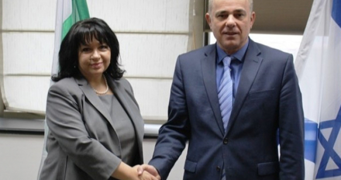 В рамките на работното посещение в Държавата Израел българският енергиен министър Теменужка