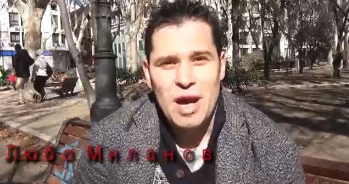 Автор на видеото Любо МилановВ Испания има много голяма българска общност Може