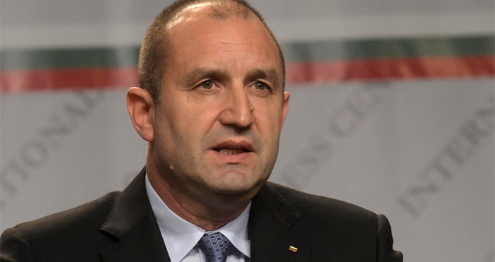 Държавният глава Румен Радев изпрати съболезнователен адрес до президента на