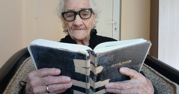 Снимка haskovo net Една от най възрастните жителки на Хасково – 97 годишната арменка