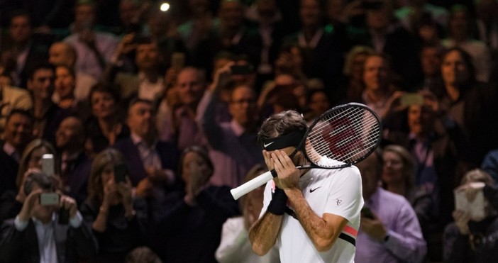 Най възрастният номер едно в историята на тениса Роджър Федерер показа