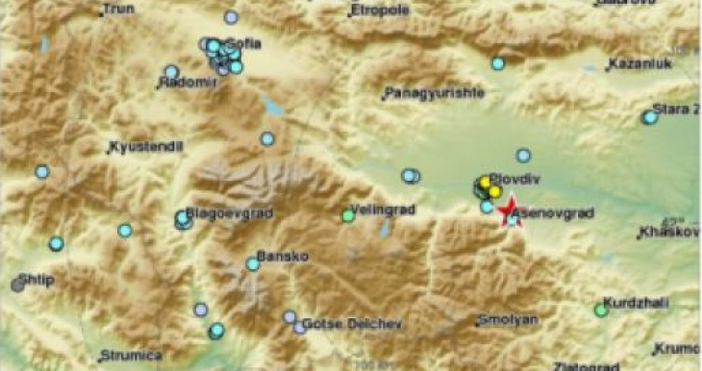 Почти цяла България бе разбудена посред нощ от силно земетресение