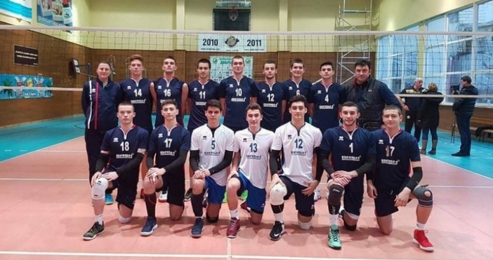 Младите волейболисти на Черно море БАСК Варна за юноши старша възраст