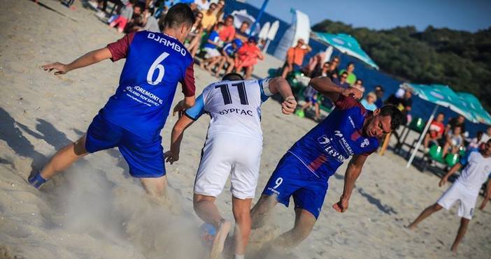 Държавното първенство на България по плажен футбол за първи път