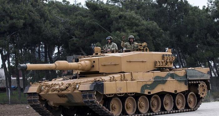 Турските сили и подкрепящите ги групировки са навлезли в контролирания