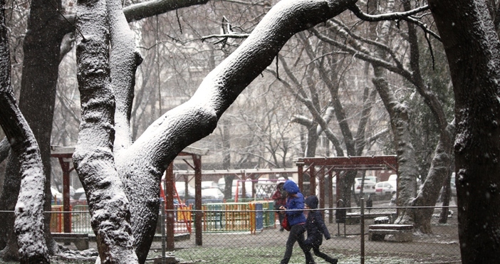 Снегът във Варна на 22 март – дата на която