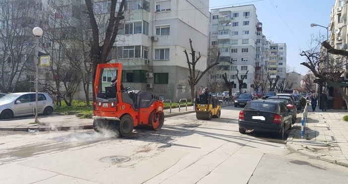 снимка Live Varna bgИнтензивно се работи по рехабилитация на пътната инфраструктура във