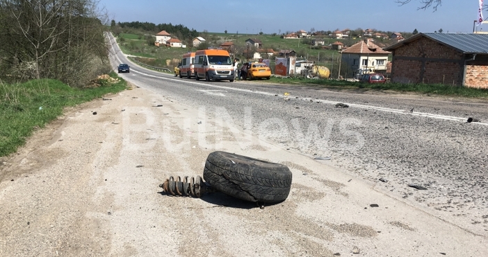 Жестока катастрофа е станала на пътя от Враца за Оряхово