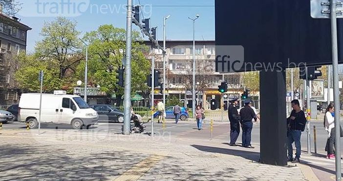 Снимка TrafficNews bgСаморазправа между двама шофьори на пловдивски булевард завърши със зрелищен