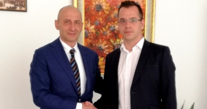 Главният изпълнителен директор на ЕНЕРГО ПРО Варна Момчил Андреев се срещна