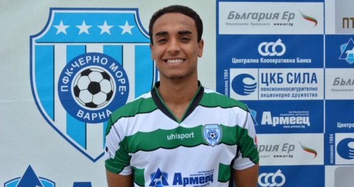 Португалецът Фабио Мартинс подписа с Черно море 22 годишният футболист ще
