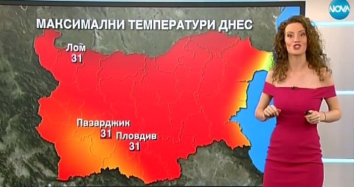 Температурни рекорди бяха отчетени днес в Търговище и Силистра В