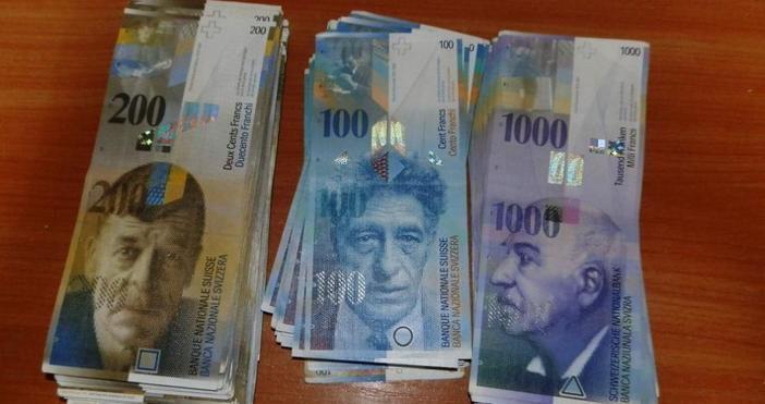 Снимка Агенция Митници Контрабандна валута с левова равностойност 203 072 лева