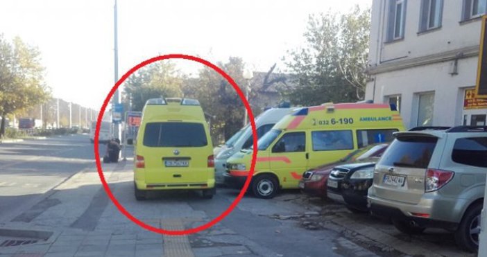Снимка Марица Линейката на Евромед Пловдив открадната снощи е била открита пред