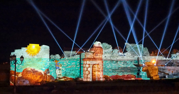 Снимка Община НесебърНесебър ще впечатлява туристи със светлинно шоу още