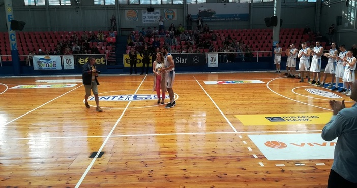 Варненският състезател на баскетболния тим Черно море Тича Симеон Илиев