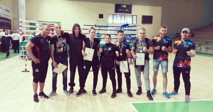 Девет медала спечели СКБИ ТИМ от държавното първенство по кикобкс