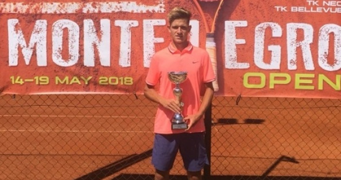 Варненският тенисист Симон-Антони Иванов спечели титлата на сингъл на турнира