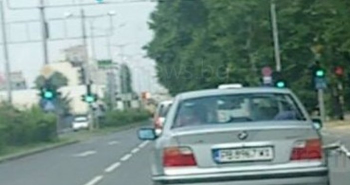 Пловдивско БМВ си тръгна от бензиностанция с пистолета и маркуча,