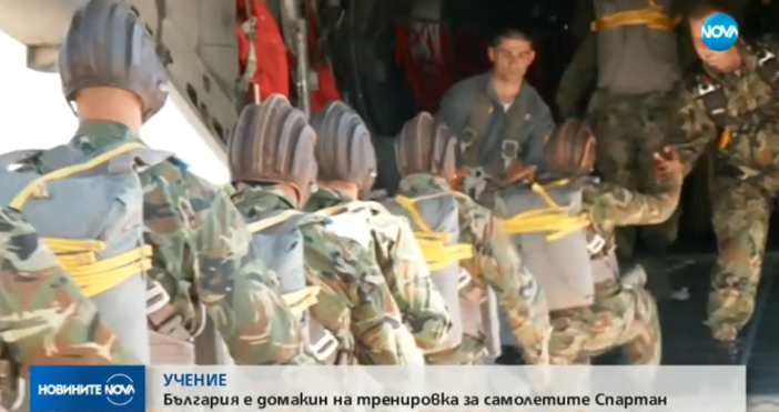 Кадър Нова твБългария домакин на летателната тренировка за военно транспортните