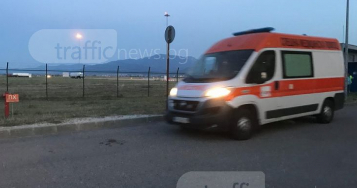 Снимка  TrafficNews bgТри линейки са излезли от пределите на летището в Крумово