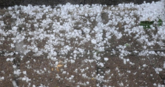 Снимка БулфотоГрадушка с големината на грахово зърно валя за кратко