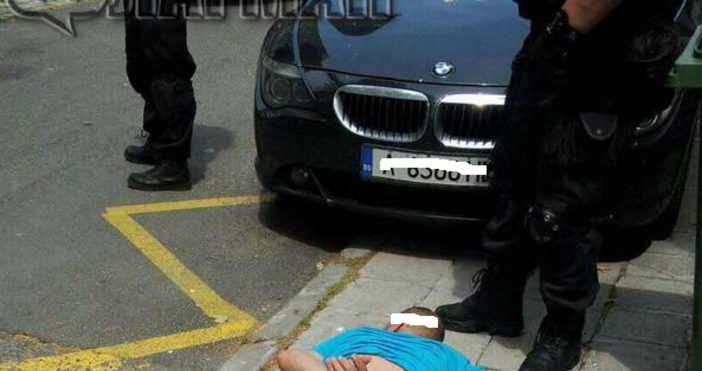 Снимка Флагман бгСпецченгета преди минути арестуваха небезизвестният Димитър Трендафилов Спортния съобщава репортер