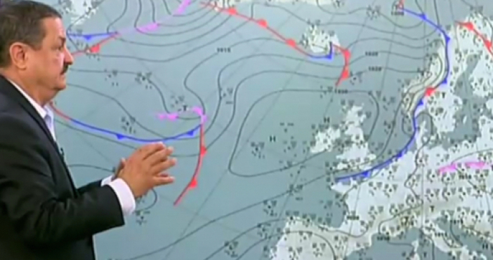 Средиземноморският циклон Нефели вече се насочва на североизток В събота