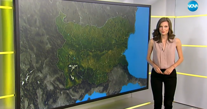 Красивата Нора Шопова прогнозира слънце облаци и бури днес Ето прогнозата