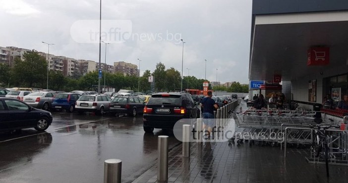 За поредното нагло паркиране в Пловдив и то при наличието