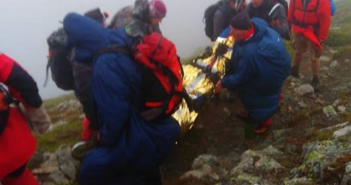 Спасители от Планинска спасителна група Благоевград предприеха акция по спасяването на