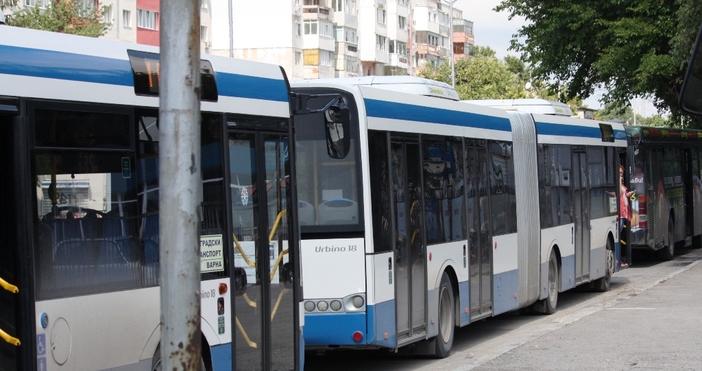 Промени в движението в градския транспорт във Варна по линиите
