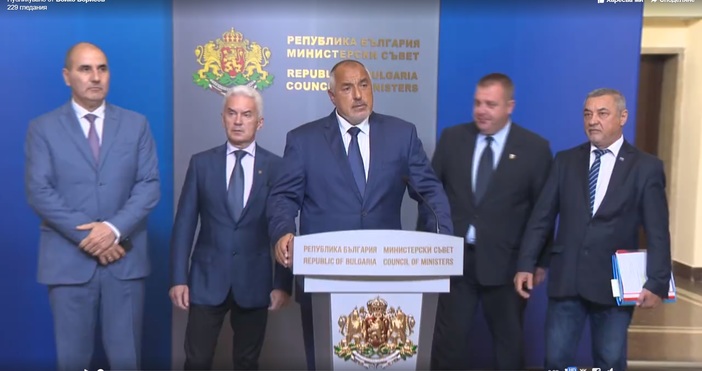 Министър председателят Бойко Борисов събра лидерите на Обединените патриоти Красимир