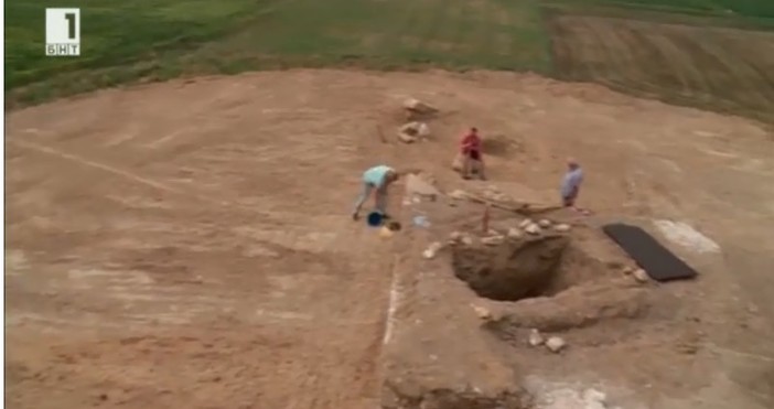 Край Пловдив откриха Монументална гробница от Римската епоха Мащабната находка