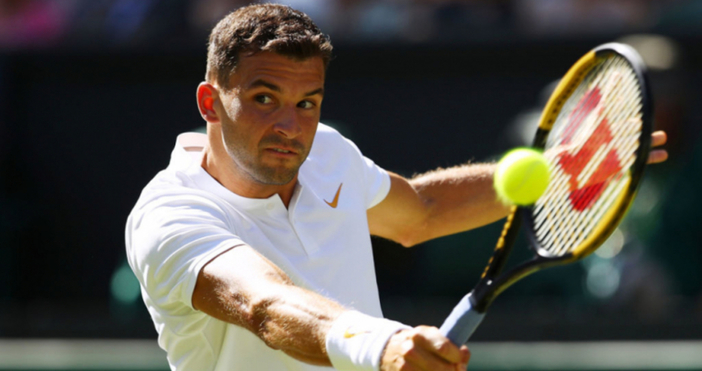 Най добрият български тенисист Григор Димитров излиза днес в своя мач