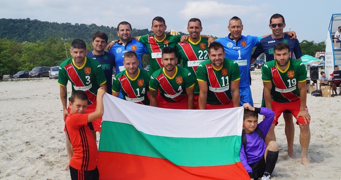 Националният отбор на България по плажен футбол ще изиграе две