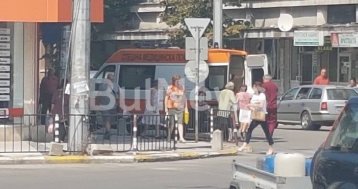 Инцидент в центъра на Враца вдигна накрак екип на спешна