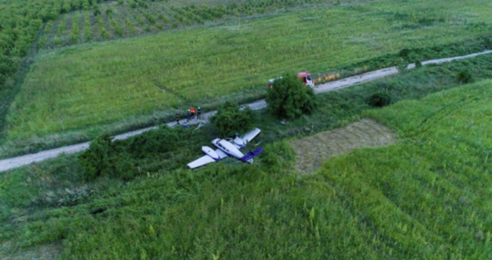 Инцидент със селскостопански самолет е станал днес край Брусарци Машината