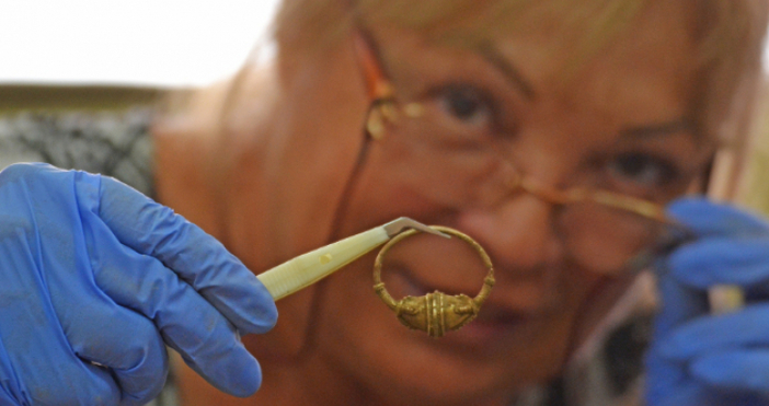 Съкровището от нос Калиакра ще бъде експонирано най рано след година Находката